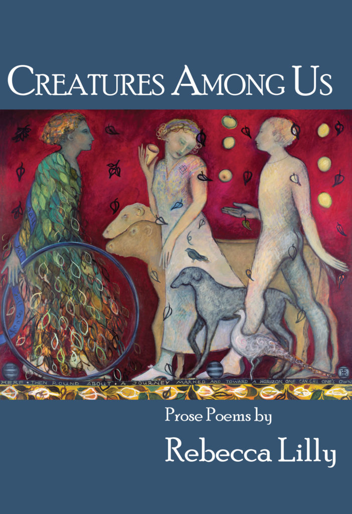 Creatures Among Us book cover with painting by Irene Belknap
