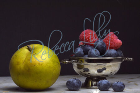 Stills Pear, Blueberries and Raspberries 6001